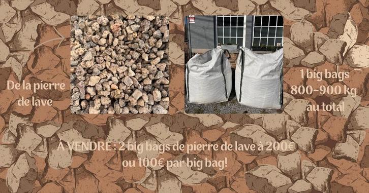 Pierre de lave, Jardin & Terrasse, Gravier, Rochers & Caillasse, Lave, Enlèvement
