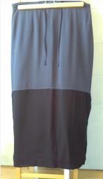 Cicerone 44 grijs/zwarte lange rok, Cicerone, Zwart, Maat 42/44 (L), Ophalen of Verzenden