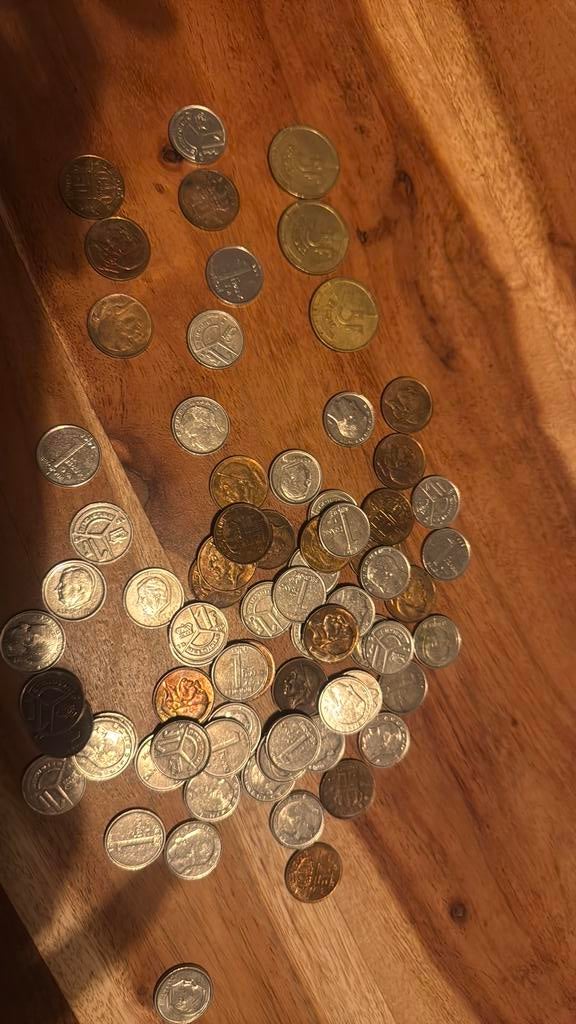 Oude belgische franken munten, Postzegels en Munten, Munten | België, Ophalen, Overig, Setje