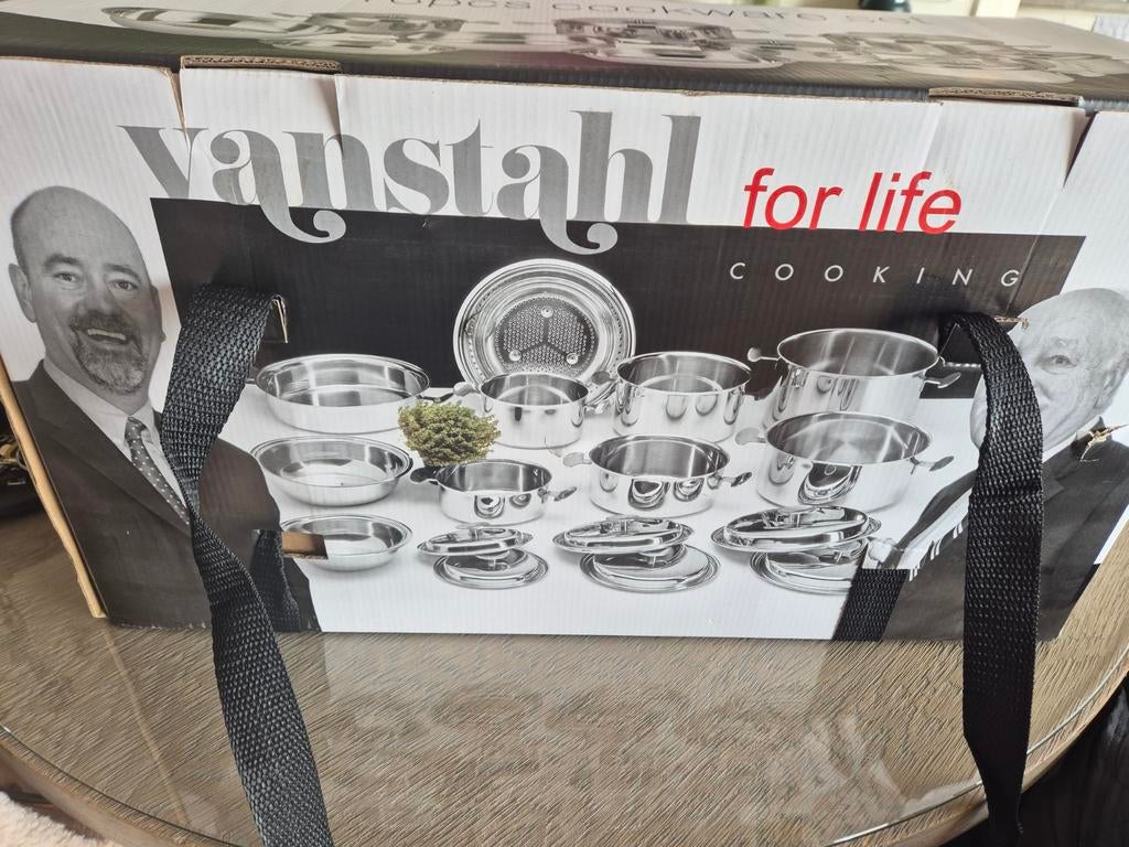 Nouveau set de marmites Vanstahl BUITENKANSJE de 16 pièces !, Enlèvement