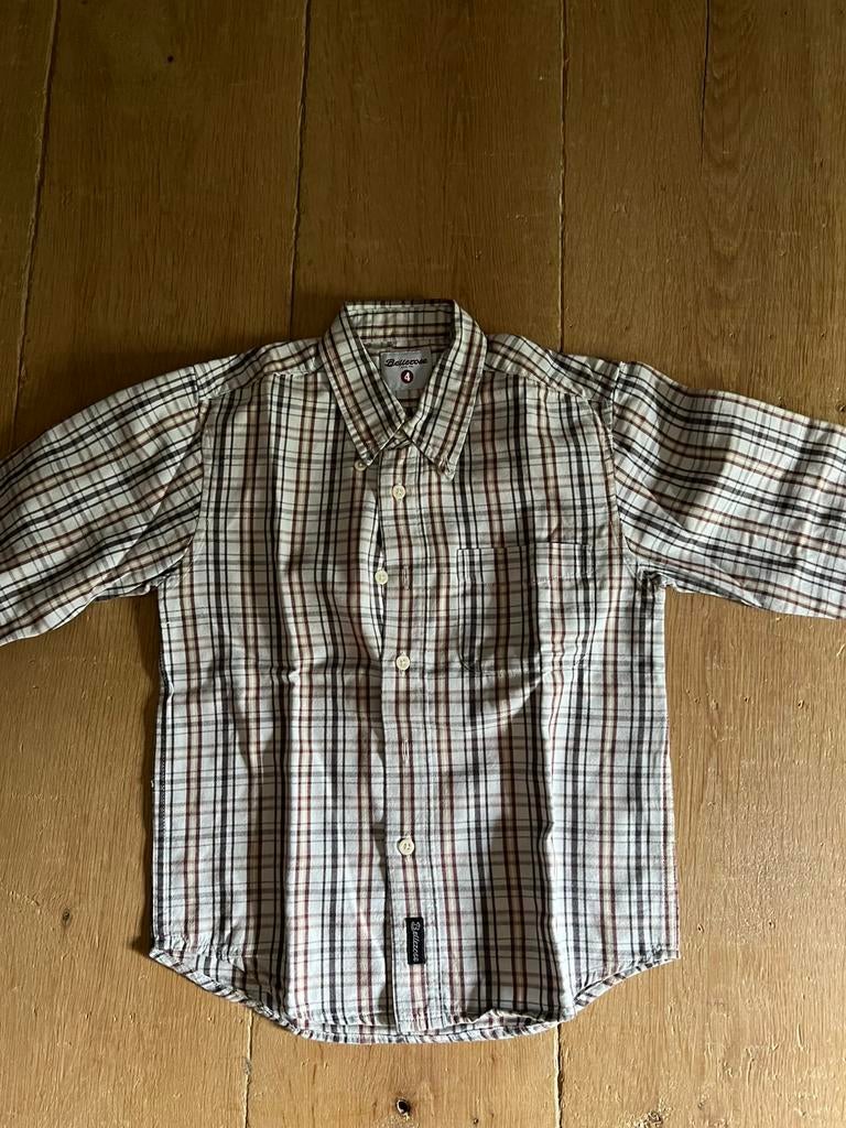 Hemd Bellerose 4 jaar, Kinderen en Baby's, Kinderkleding | Maat 104, Ophalen, Zo goed als nieuw, Jongen, Overhemd of Blouse