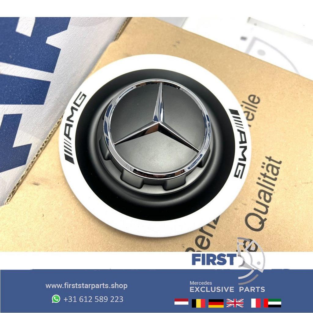 45 63 AMG NAAFKAP ZWART / CHROOM A45S CLA45S C63 E63 GLA45S