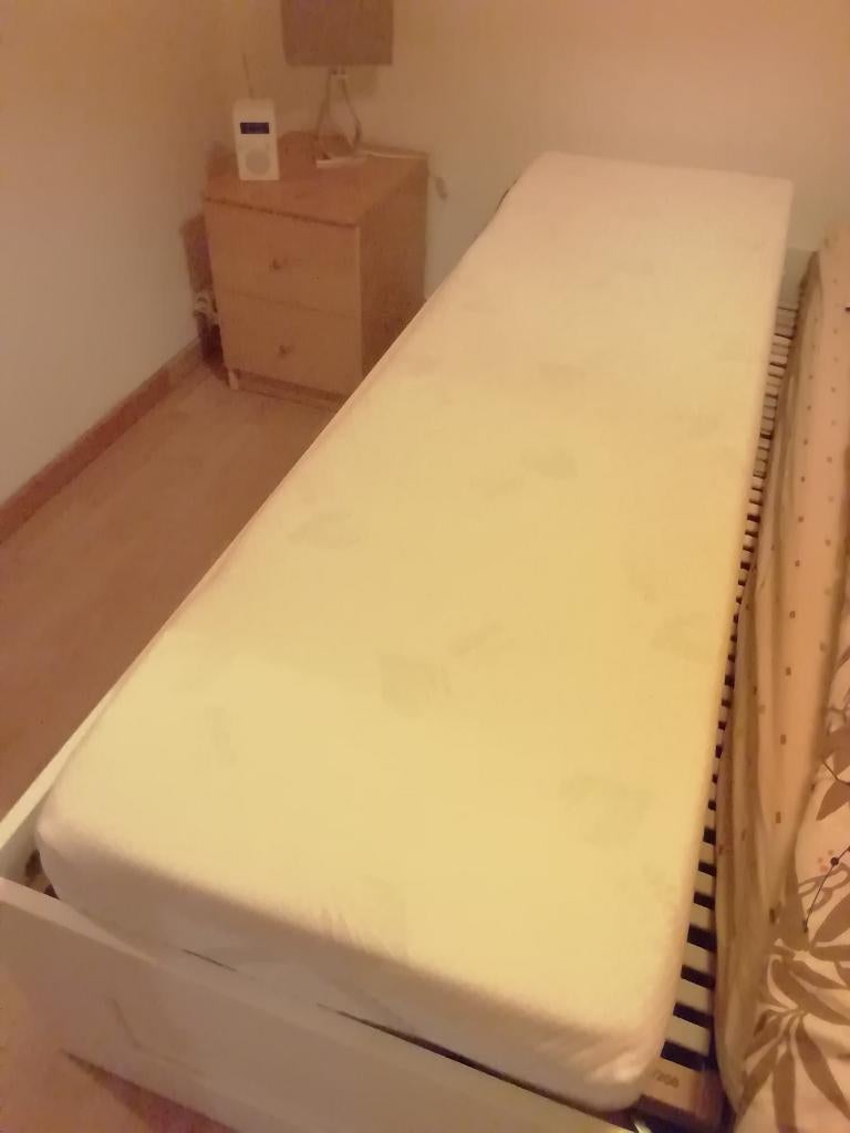 Surmatelas à mémoire de forme 60 x 195 x 5 cm NEUF, Neuf, Matelas, Enlèvement ou Envoi, Une personne