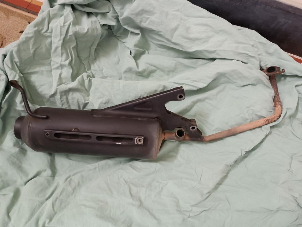 Honda zoomer uitlaat, Ophalen