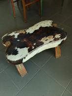 Voetenbank koeienhuid (2 stuks), Huis en Inrichting, Ophalen