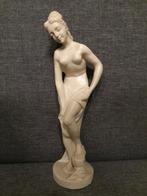 Antiek marmer beeld vrouw, Ophalen of Verzenden