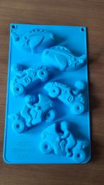 Siliconen bakvorm voertuigen Scrapcooking, Ophalen of Verzenden, Zo goed als nieuw, Cupcakes, Bakvorm