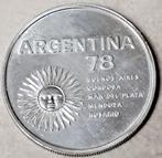 munt Argentinie 1000 pesos 1978 zilver 0,900 :, Ophalen of Verzenden, Zilver