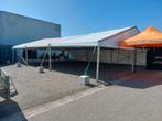 Opslagtent van 10x10 of 10x15 meter huren, Ophalen, Gebruikt