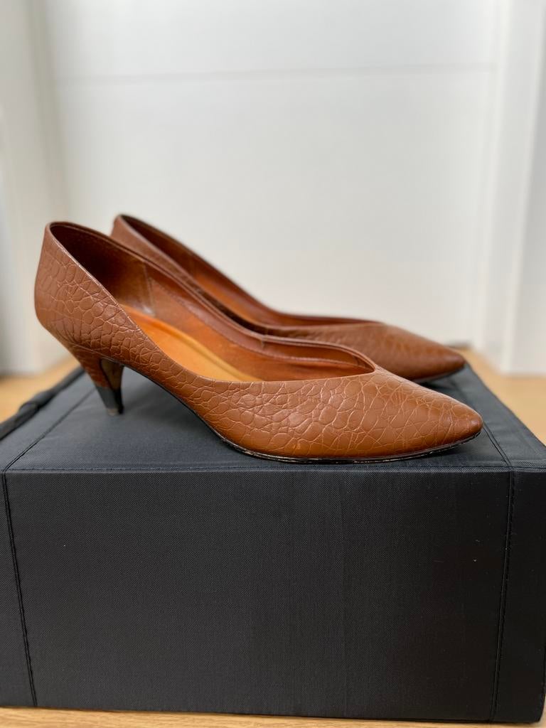 Pompes, Vêtements | Femmes, Chaussures, Escarpins, Brun, Enlèvement, Porté