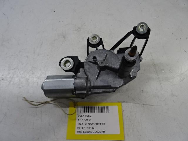 MOTEUR ESSUIE-GLACE ARRIÈRE Volkswagen Polo IV (9N1 / 2/3), Utilisé, Volkswagen