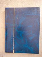 blauw postzegelalbum - 32 witte pagina's (leeg), Postzegels en Munten, Verzenden, Verzamelalbum