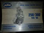 KTM MOTOR REPAIR MANUAL 250/300 TVC '90, Motoren, Ophalen of Verzenden, Overige merken