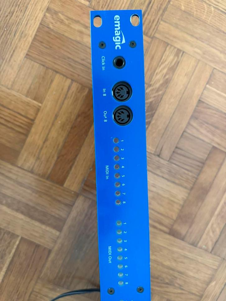 Emagic Unitor 8 mk2 - Commutateur MIDI, Musique & Instruments, Équipement Midi, Utilisé, Enlèvement ou Envoi