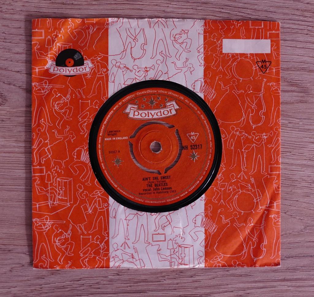 7"  The Beatles ‎– Ain't She Sweet, Cd's en Dvd's, Vinyl Singles, Gebruikt, Single, 1960 - 1969, Rock en Metal, 7 inch, Ophalen of Verzenden