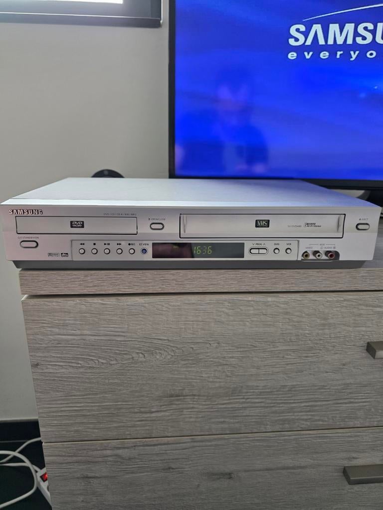 Samsung SV-DVD440 DVD/VHS-handset met afstandsbediening en b, Ophalen of Verzenden, Gebruikt, Dvd-speler, Samsung