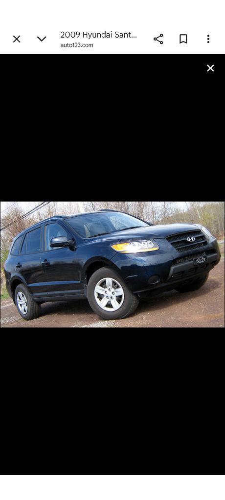 Hyundai Santa Fe, Santa Fe, Zwart, Leder, 5 deurs