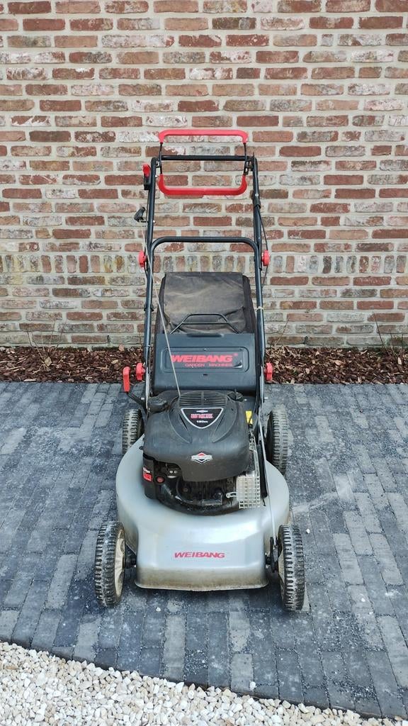 Weibang zelftrekkende grasmachine goede staat, Tuin en Terras, Grasmaaiers, Ophalen