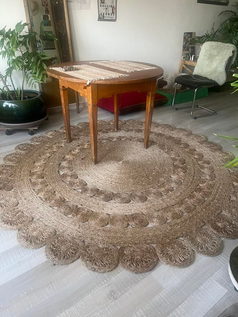 Tapis Maison du Monde, Maison & Meubles, Ameublement | Tapis & Moquettes, Enlèvement, Comme neuf, Rond