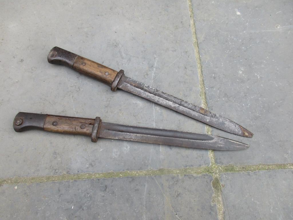 2 k98 bajonetten, Verzamelen, Ophalen of Verzenden