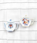 2 Porte-sachets de thé en porcelaine Limoges A. Rayaud, Enlèvement ou Envoi