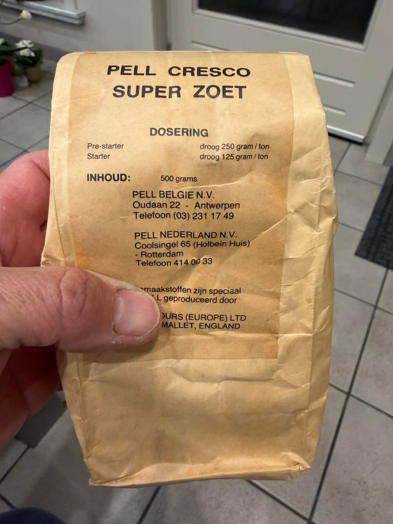 Superzoet, Ophalen, Nieuw, Vaste hengel