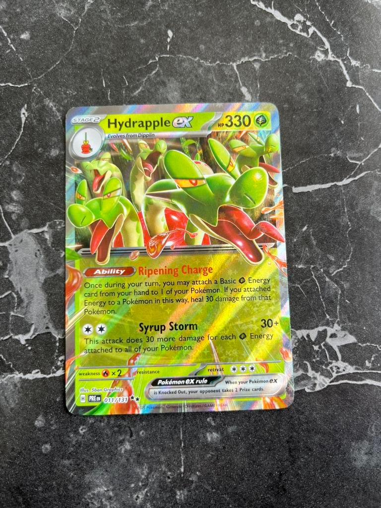 Hydrapple Ex 011/131 Prismatic Evolutions, Ophalen of Verzenden, Zo goed als nieuw