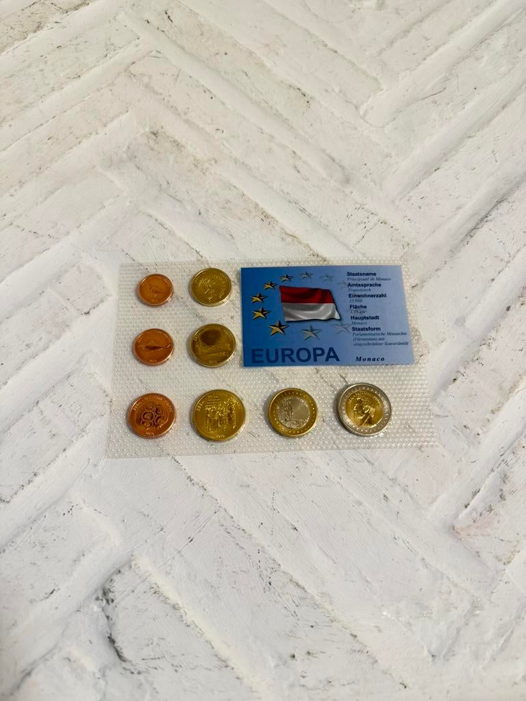 Coffret pièces euros Monaco – collection, Timbres & Monnaies, Monnaies & Billets de banque | Collections, Monnaie, Enlèvement ou Envoi