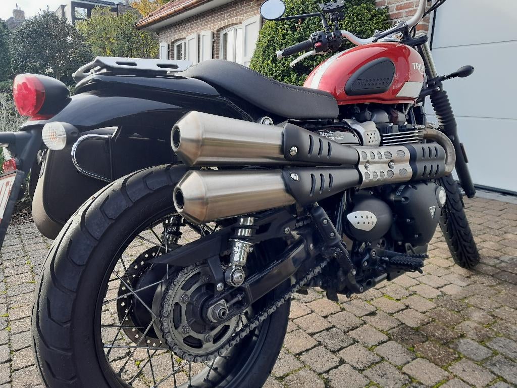motor, Motoren, Motoren | Triumph, 2 cilinders, Motorrijbewijs A, Gebruikt, 900 cc