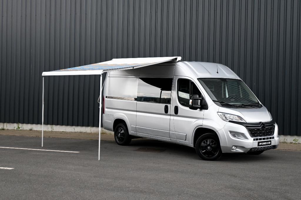 Citroen Jumper L2H2 Cruise Gps Camera LED Basiscamper, Caravanes & Camping, Camping-cars, Entreprise, jusqu'à 4, Modèle Bus ou Fourgon aménagé