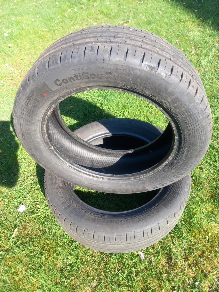 2 pneus Continental  195/55/16 H, 16 pouces, Véhicule de tourisme, Pneus été, Pneu(s)