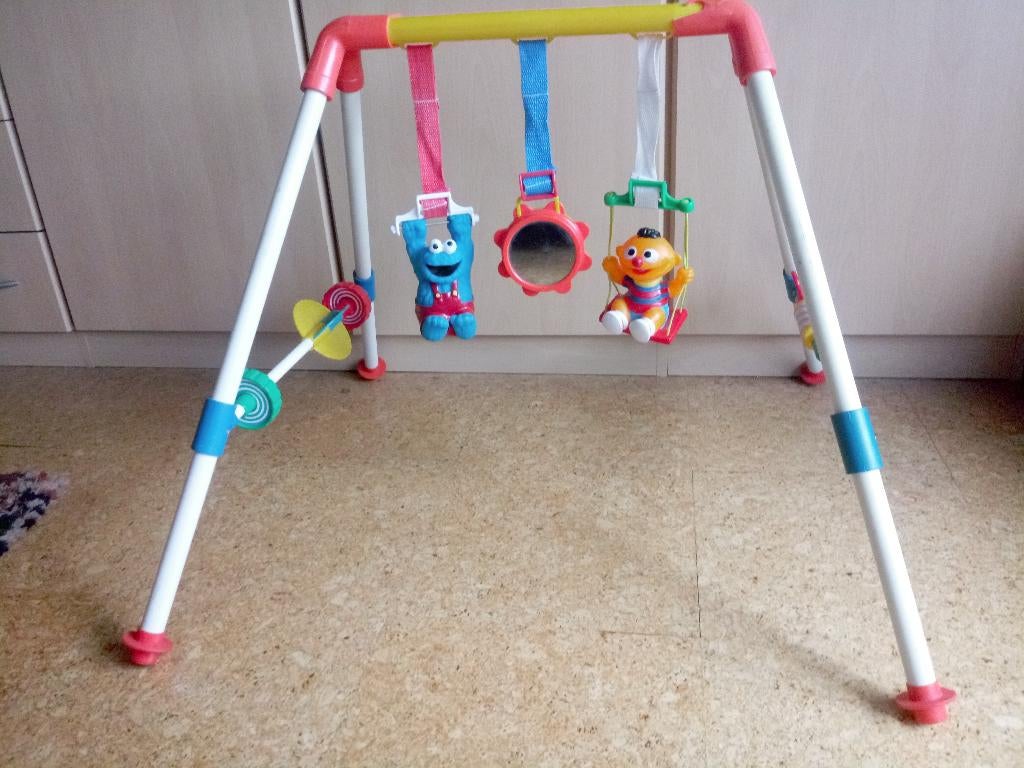 Salle de sport vintage pour bébés Sesame Street, Enlèvement, Utilisé, Baby Gym