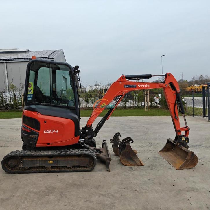 Pelle Kubota U27-4 - 2017 - 1569h - 3Godets - PE1098, CD & DVD, CD | Compilations, Enlèvement