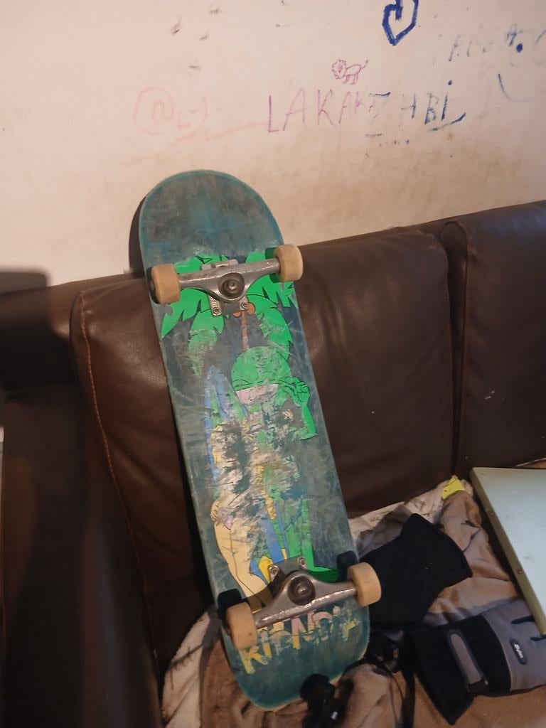 Twits skateboard, Sport en Fitness, Ophalen, Gebruikt