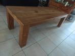 Teaktafel 2,4 x 1, Huis en Inrichting, Tafels | Eettafels, Ophalen, Gebruikt, 100 tot 150 cm, Teakhout