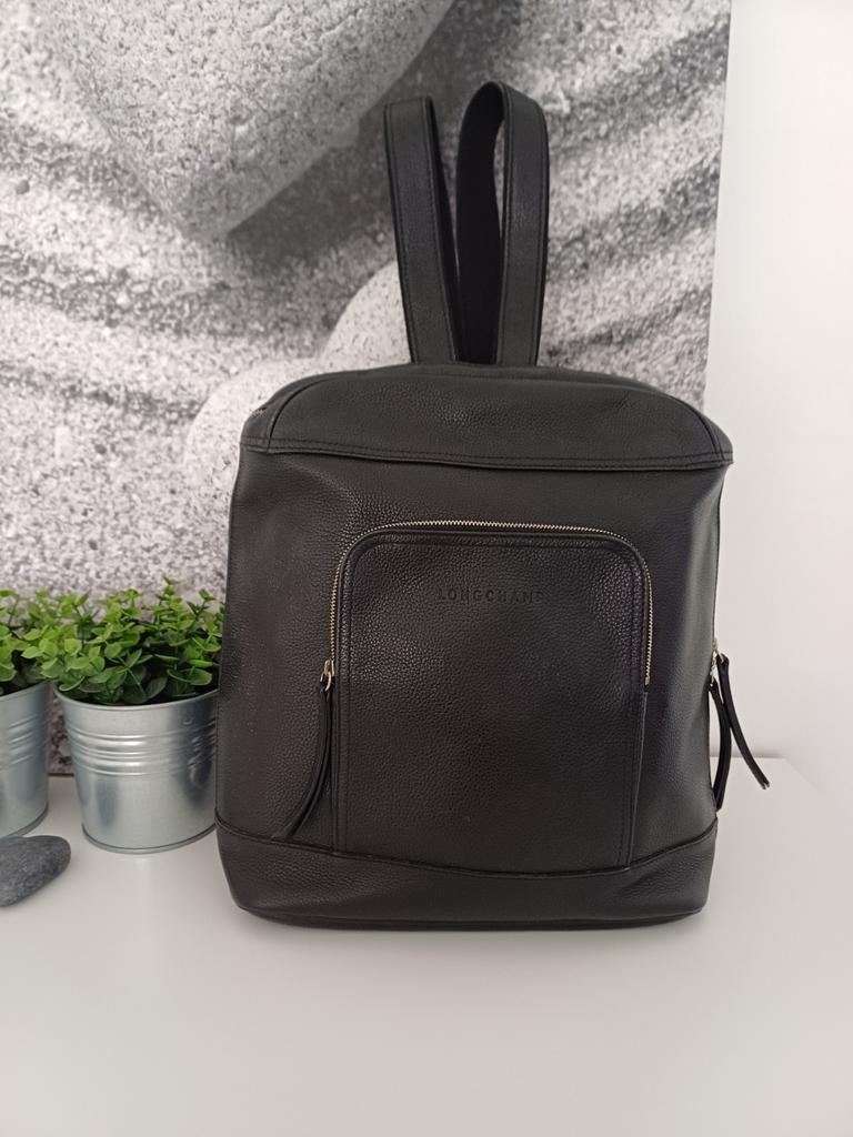 Grote rugzak LONGCHAMP Le Foulonné
in nieuwstaat, Enlèvement ou Envoi, Noir