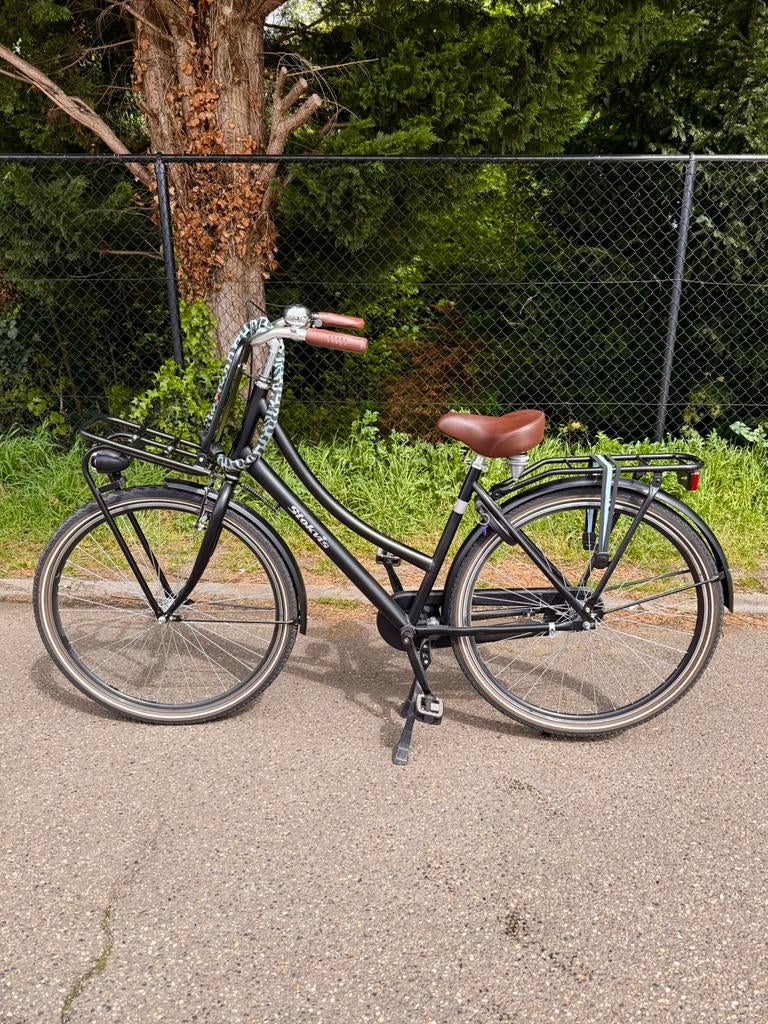 Stokvis Elite damesfiets, Fietsen en Brommers, Fietsen | Dames | Omafietsen, Zo goed als nieuw, 47 tot 50 cm, Handrem, Ophalen