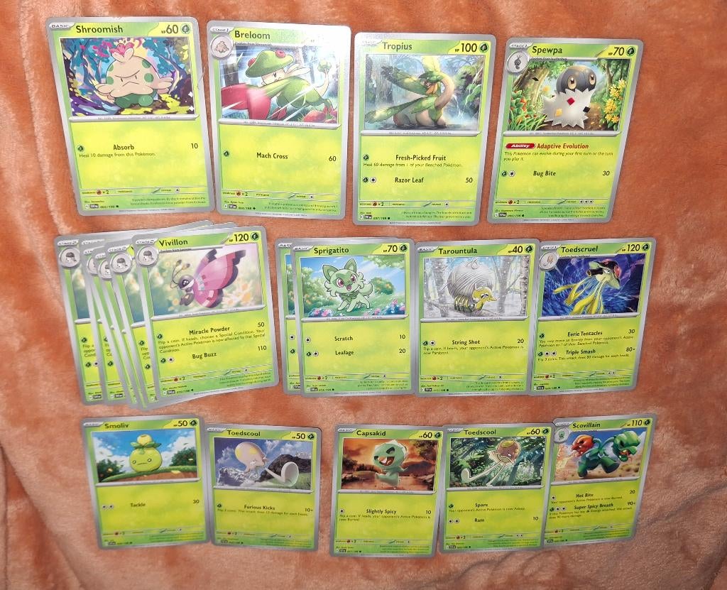 Scarlet & Violet Pokémon kaarten te ruil, Enlèvement ou Envoi, Comme neuf, Plusieurs cartes, Foil