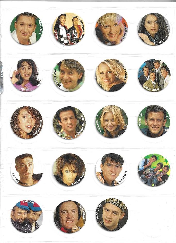 Flippo met vedetten TV story of croky, Verzamelen, Flippo's, Losse flippo's, Ophalen of Verzenden