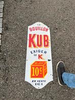 Plaque émaillée, Enlèvement, Utilisé, Panneau publicitaire