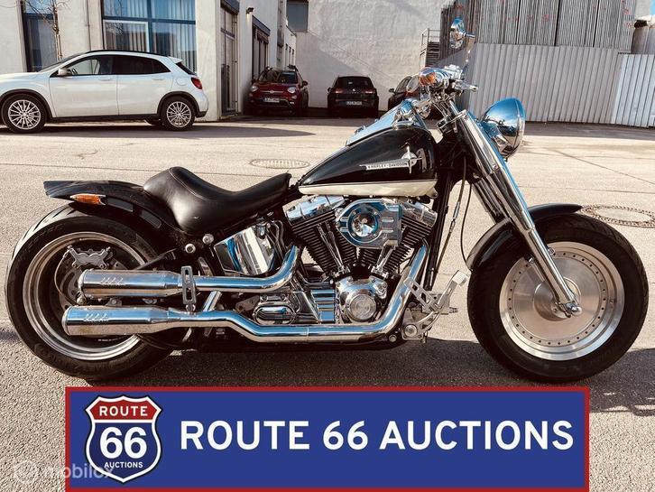 Harley-Davidson Fat Bob Custom | 2001 | Route 66 Auctions, Auto's, Oldtimers, Bedrijf, Te koop, Overige merken, Benzine, Overige carrosserie