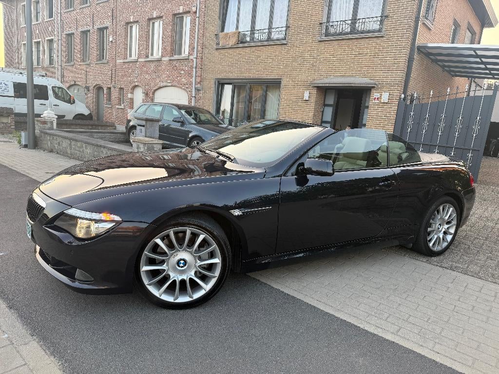Bmw 650i Individual Series Blauw/Zwart Individual, Auto's, BMW, Bedrijf, Te koop, 6 Reeks, ABS, Airbags, Airconditioning, Alarm