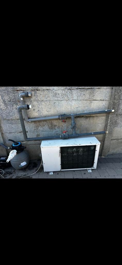 Kit complet de pompe à chaleur pour piscine, Electroménager, Climatiseurs, Enlèvement, Comme neuf