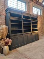 Bibliothèque/meuble de bibliothèque en bois massif art:76/26, Maison & Meubles, 25 à 50 cm, 200 cm ou plus, Avec tablette(s), Landelijk