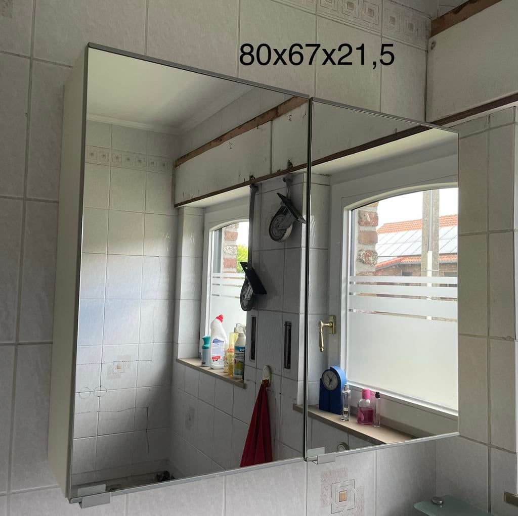 Meuble pharmacie, Armoire à miroir, Moins de 25 cm, Moins de 100 cm, Comme neuf