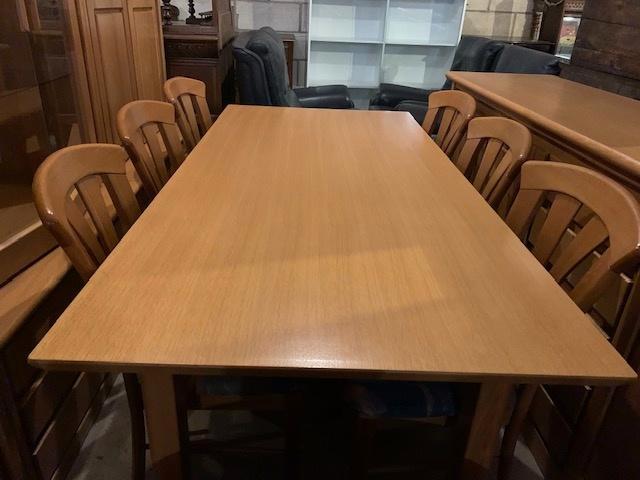 EETPLAATS, Huis en Inrichting, Complete eetkamers, Zo goed als nieuw, 4 tot 6 stoelen, Ophalen