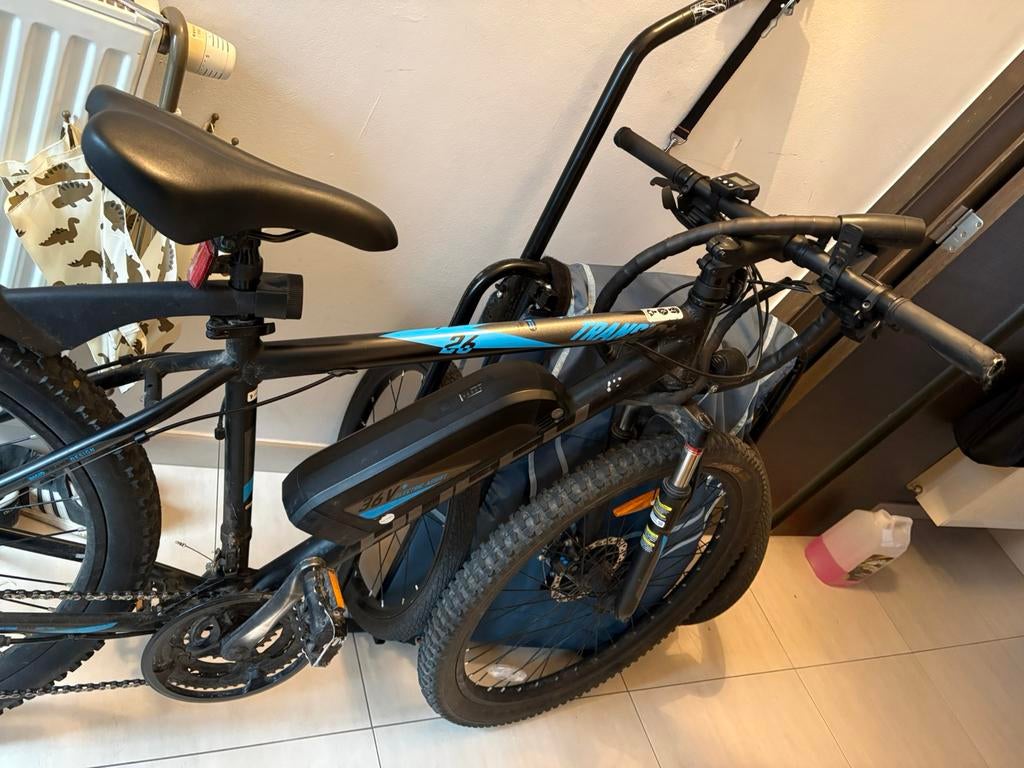 VTT Électrique Homme 26” – Assistance 36V – Bon état, Vélos & Vélomoteurs, Enlèvement, Utilisé