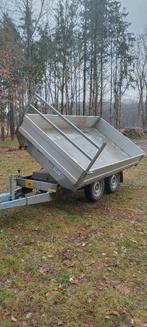 3-zijdige kipper aanhangwagen, remorque 3500kg MTM, Ophalen, Gebruikt
