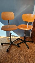 Tekenstoel architectenstoel atelierstoel bureaustoel, Ophalen, Gebruikt, Bureaustoel