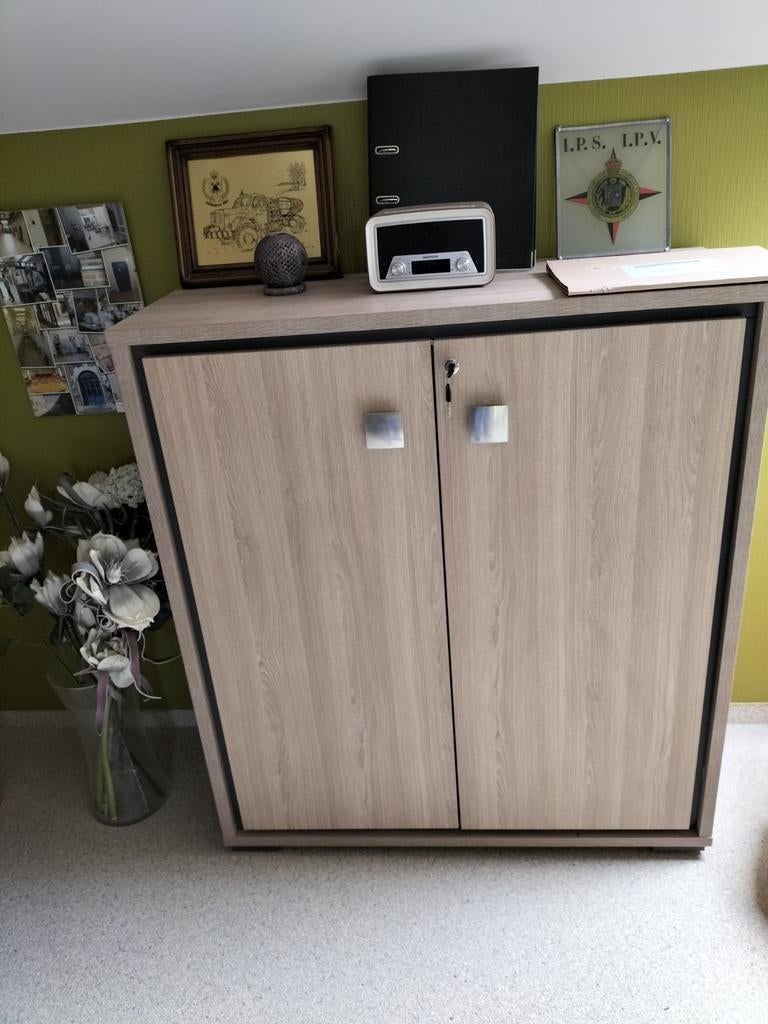 Kleine kast, 25 à 50 cm, Avec porte(s), Comme neuf, Enlèvement